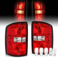 For 2014-2018 GMC Sierra 1500 2500HD 3500HD Tail Lights Brake Lamps Left+Right