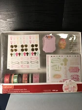 WASHI Craft Smart sticker Embellishment Box 444 pc NEW scrapbook FAITH cross DIY