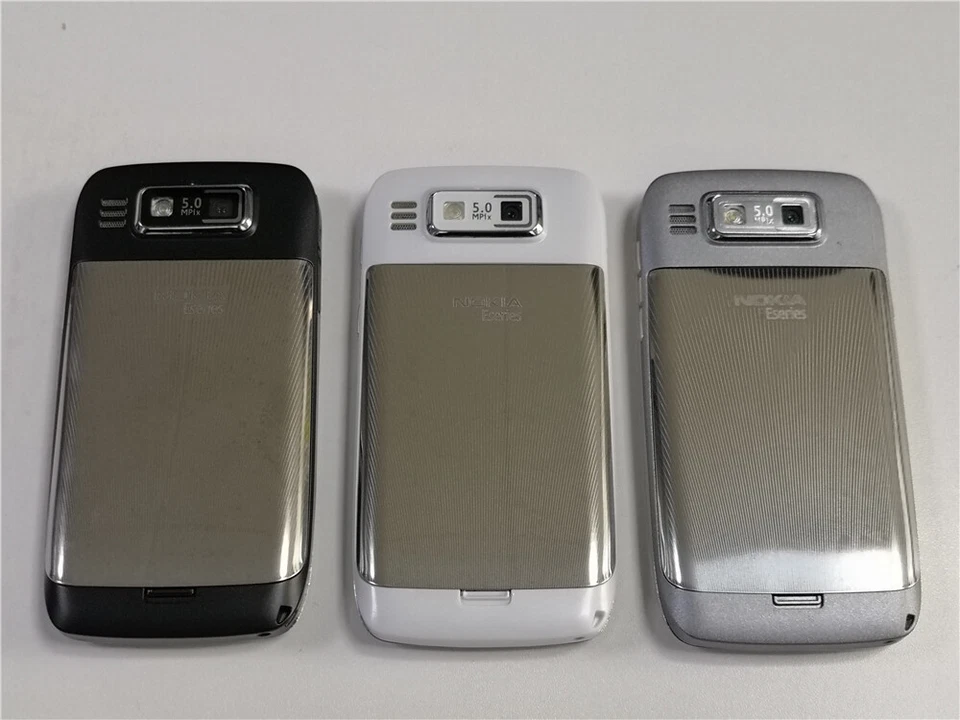 Unlocked Original Nokia E72 3G Bluetooth 5MP GPS WIFI FM radio Bar Mobile Phone - Image 4 of 4