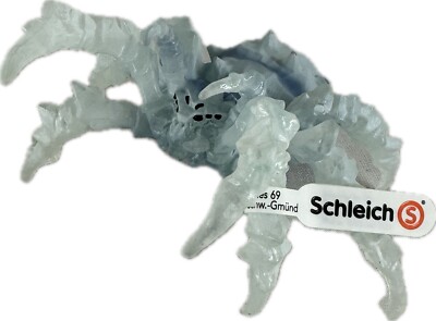 Schleich 42494 Eldrador Eis Spinne Spielfigur - Weiß (42494)