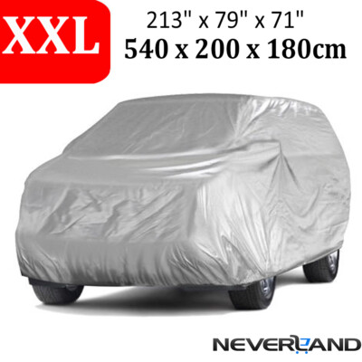 NEVERLAND Full Car Cover Outdoor Sun Rain Snow Dust UV Protection Breathable