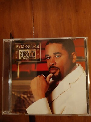 Live at the Apollo: The Proclamation by Byron Cage (CD, Sep-2007, GospoCentric)