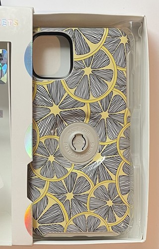 Otterbox PopSockets Otter+Pop Symmetry Case iPhone 11 Pro Max XS Max Lemons - Picture 3 of 3