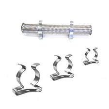 Fuel and Oil Hose Fuel Filter Fuel Pump Spring Clips Holder Zinc Plated