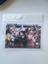 Anime Demon Slayer Waterproof Credit Card Skin Decal Sticker