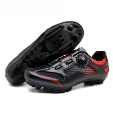 Zapatillas deportivas transpirables de velocidad para bicicleta de carretera con taco antideslizante para hombre Zapatos de ciclismo de montaña