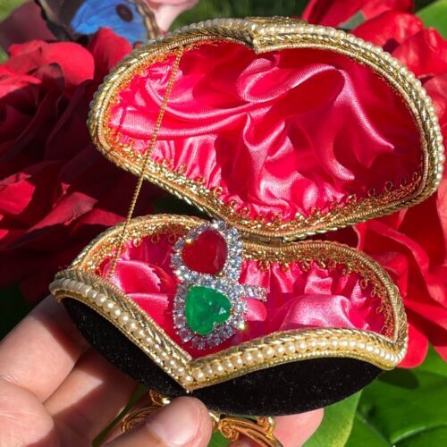 LOOT Phantom Spider Ring 925 / 18K / Natural Ruby US 9.5 - 10 size 