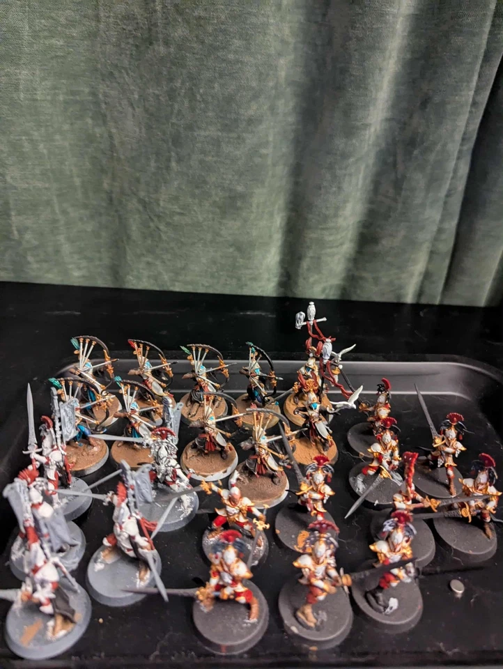 Warhammer Aos Lumineth Realm Lords complete 2k+ army with terrain and Lore! - Image 3 of 4