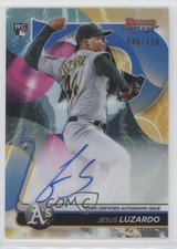 2020 Bowman's Best of Blue Refractor 86/150 Jesus Luzardo #B20-JL Auto 06z2