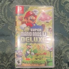 Nintendo New Super Mario Bros. U Deluxe Switch Cartridge w/ Case Multiplayer E