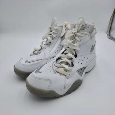 Nike Air Maestro 2 LTD White Metallic Men's 13 Basketball Shoes AH8511-102