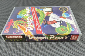 Dragon Power NES Cartridges Protect Game (Rental Case) Clear Case Only