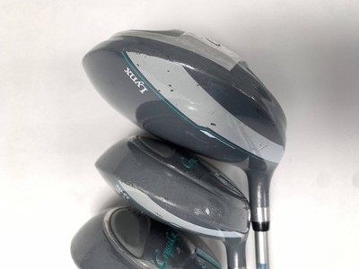 Lynx Crystal Cat Wood Set Driver 3 5 15* 18* Crystal Cat Ladies RH