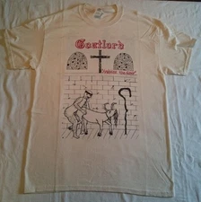 Goatlord - Sodomize the Goat T-Shirt Short Sleeve Natural Unisex S-5XL