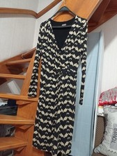 Women Phase Eight Dress Black Elastane 42 / XL /
