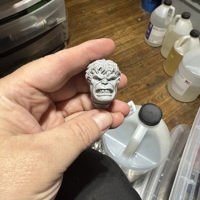 Mego FTC Zica Retro Custom Marvel Comic Incredible Hulk Head 8  Size 1/9