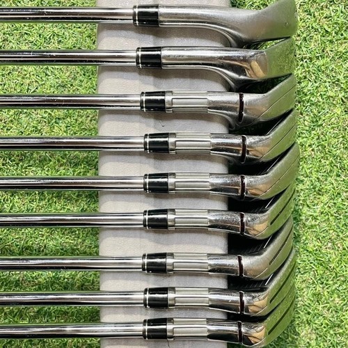 Lefty TaylorMade M4 Iron Set 4I-9I.Pw.Aw.Sw 9 peace Shaft REAX JP Flex S Used - Picture 5 of 8