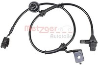 Sensor Raddrehzahl Vorne Links Metzger 09001116 Passend FÜR Nissan Suzuki