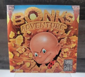 Bonk&rsquo;s Adventure Turbo Grafx 16 Cib TG-16 Complete, Tested, Authentic.
