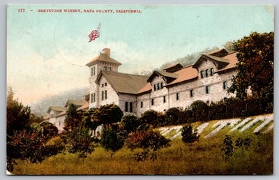 Greystone Winery - Napa County, California - Postcard S