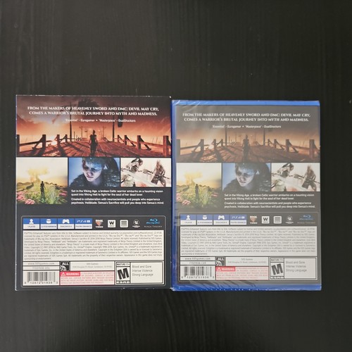 Hellblade: Senua's Sacrifice - PlayStation 4 (PS4) Brand New w/ Slipcover (2018) - Picture 3 of 9