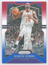 2019-20 PRIZM red white and blue 37 Dewayne Dedmon Sacramento Kings