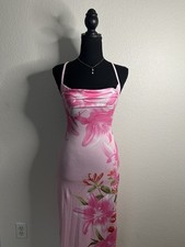Shein floral pattern maxi dress