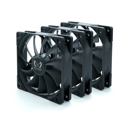 Kaze Flex 120 High Air Flow PC Case Fan, Fluid Dynamic Bearing,120mm x 25mm (...