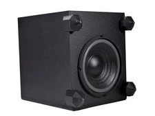 Monoprice 5.1 Channel Home Theater Satellite Speakers and Subwoofer, Black
