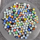 Vintage Machine Made Marble Lot Milk Glass Swirls Patches Corkscrews Bulk