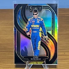 2025 Panini Select Jamie McMurray Tie Dye Trackside 07/25 Prizm Refractor #250