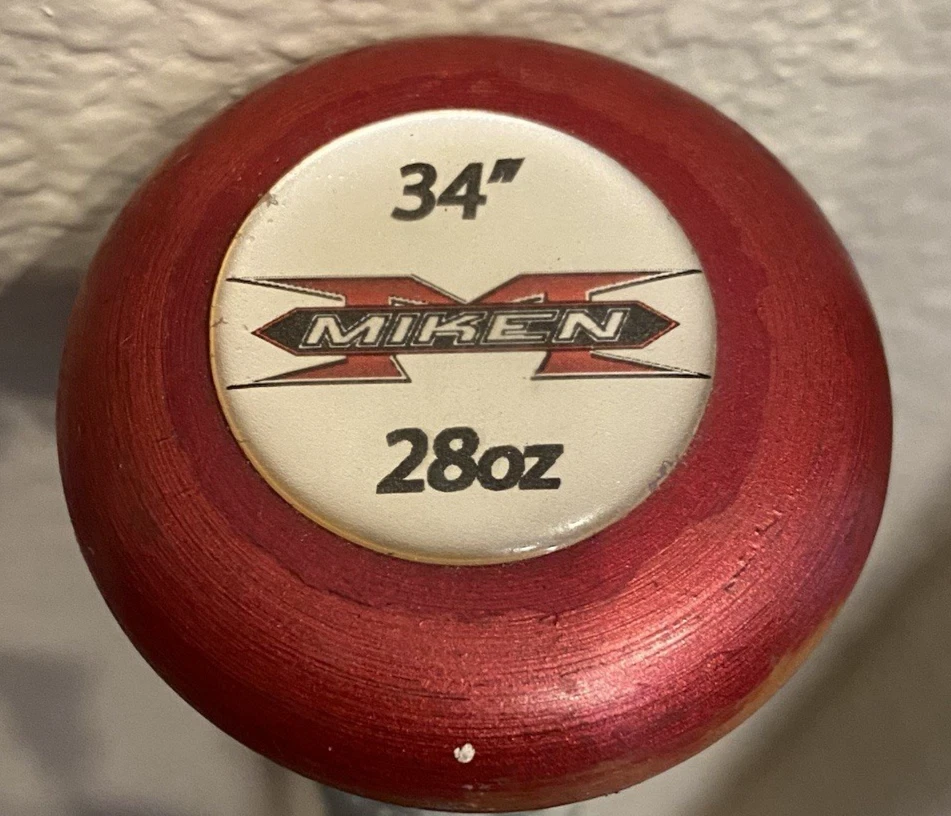 Bate de softbol blanco Miken Soulta 34”/28 oz Foto 4 de 4