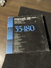 MAXELL UD 35-180 Professional Grade Reel To Reel Recording Tape