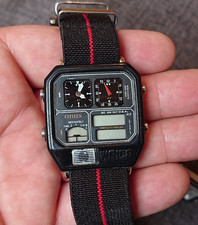 Citizen Ana-Digi Temp WR100 Sport ca. 1982 for parts/repair