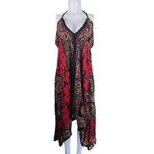 LAX Connection Bohemian Flirty Summer Staple Embroidered Women's Dress OSFM