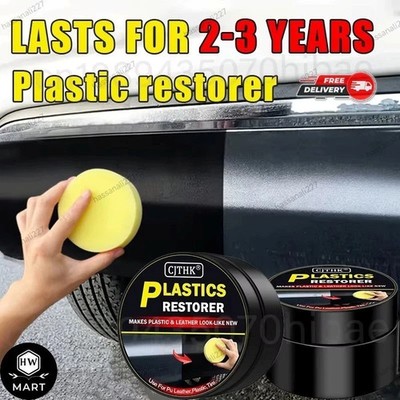 Car Plastic Restorer Back to Black Trim Restore Polish Shine Coating-USA