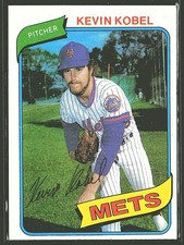 1980 Topps #189 Kevin Kobel EX-NMT