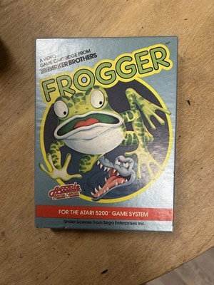 Vintage Frogger (Atari 5200)   Complete in Box (CIB)   Parker Brothers 1983