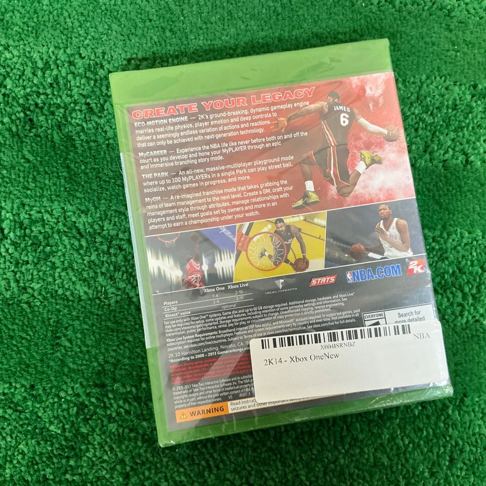 NBA 2K14 (Microsoft Xbox One, 2013) Brand New Factory Sealed!! 🔥 Rare - Image 2 of 4