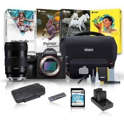 Sony Alpha a7 III Full Frame Mirrorless Digital Camera 17-50mm Bundle