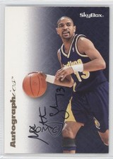 1996-97 Skybox Premium Autographics Black Ink Mark Jackson Auto 2c9