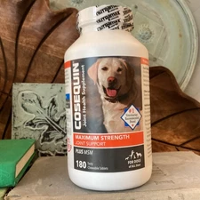 Cosequin DS Plus MSM Joint Health Supplement for Dogs - 180 Chewable Tablets