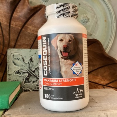 Cosequin DS Plus MSM Joint Health Supplement for Dogs - 180 Chewable Tablets