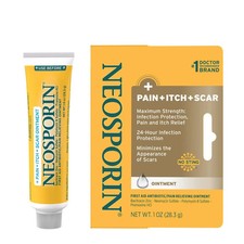 Neosporin Pain Itch  Scar First Aid Antibiotic Ointment 1 oz Tube NEW EXP 2028