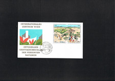 UNO-Wiedeń-FDC - 4 blok - Mi. nr 56 - 59 " Program rozwojowy UNDP " TOP !