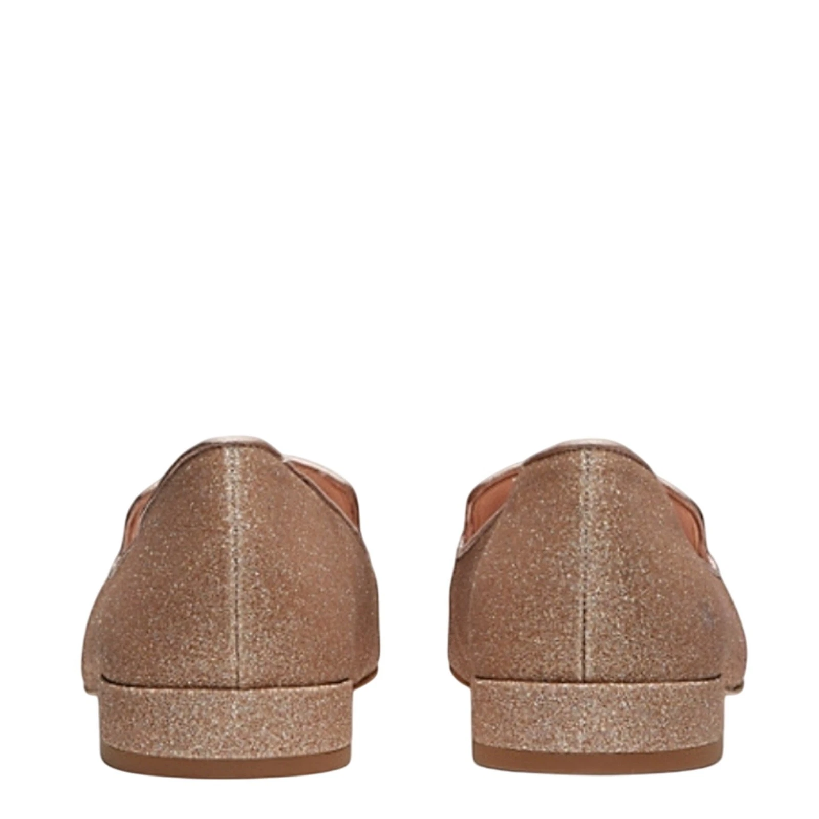 KATE SPADE SCARPE ELEGANTI BALLERINE TAGLIA 10 GLITTER ORO ROSA CLAUDIA