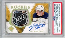 #1/1 2018 Upper Deck Ultimate Casey Mittelstadt Shield Patch Auto Exquisite RC