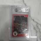 1986 Star Michael Jordan #4 Pro Stats. BGS 7.5 (subs 7, 9, 8.5 8.5) Card Is Mint