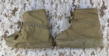 Wild Things Tactical Coyote USMC Extreme Cold Weather Booties Medium Primaloft