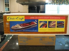 Dumas Boat Model Kit# 1243 1956 23' Chris-Craft Continental